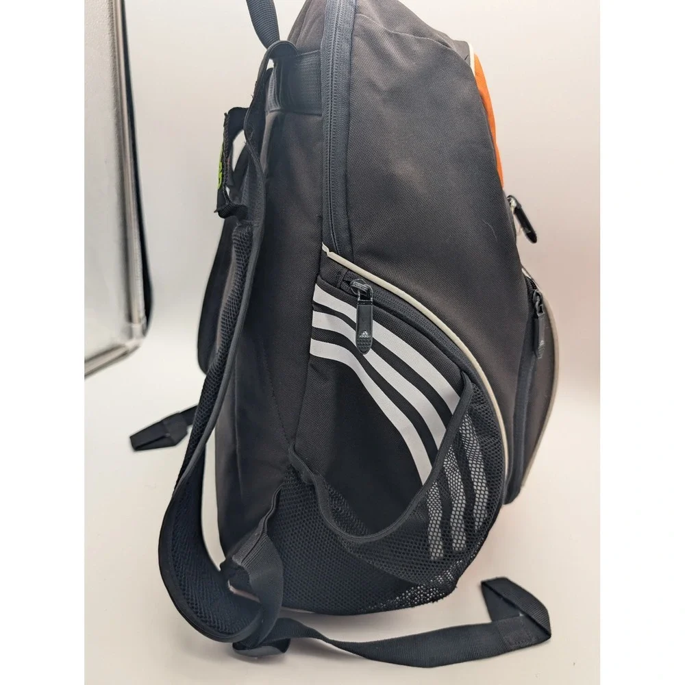 Adidas LoadSpring Fresh Pak Backpack Black Orange Climacool Mesh Straps